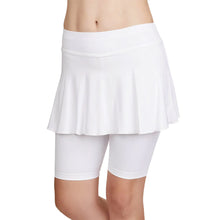 Load image into Gallery viewer, Sofibella Jan Bermuda Womens Tennis Skirt w Shorts - White/2X
 - 7