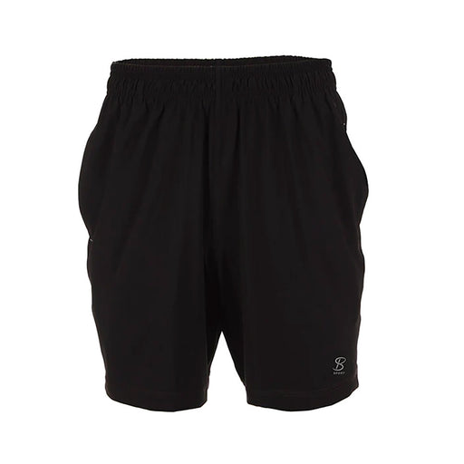 Sofibella SB Sport 7 in Mens Vented Tennis Shorts - Black/1X