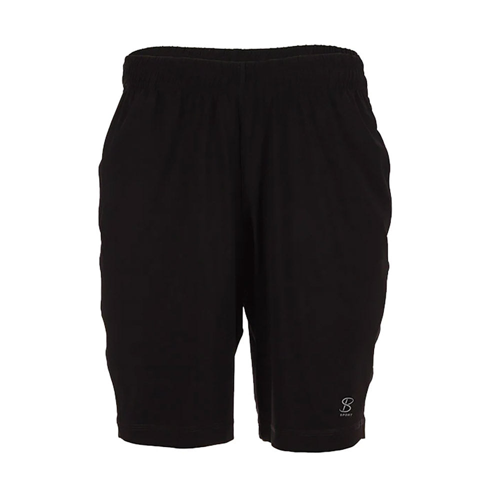 Sofibella SB Sport 9 in Mens Tennis Game Short - Black/1X