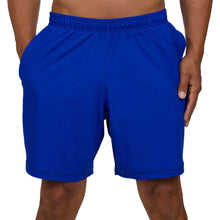 Load image into Gallery viewer, Sofibella SB Sport 9 in Mens Tennis Game Short - Royal/1X
 - 4