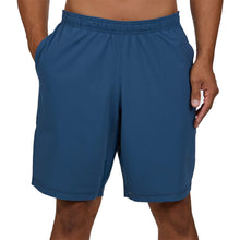 Load image into Gallery viewer, Sofibella SB Sport 9 in Vented Mens Tennis Short - Steel Blue/1X
 - 5