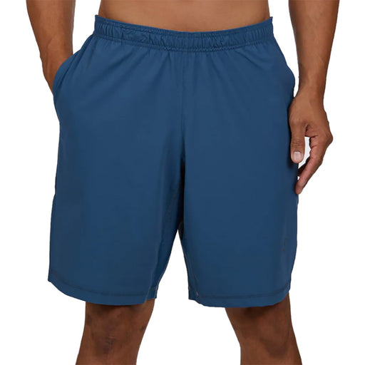 Sofibella SB Sport 9 in Vented Mens Tennis Short - Steel Blue/1X