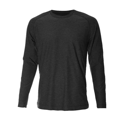 Sofibella SB Sport Athletic Mens LS Tennis Shirt - Black/1X