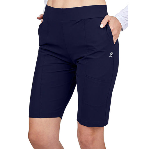 Sofibella Bermuda Womens Golf Short - Navy/2X