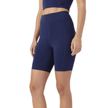 Load image into Gallery viewer, FILA Tiana Womens Bike Shorts - FILA NAVY 410/L
 - 3