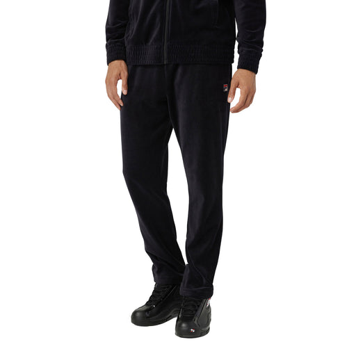 FILA O-Fit Mens Velour Pants - BLACK 001/XXXL