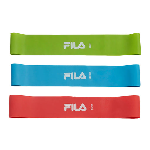 FILA Mini Loop Exercise Bands - 3 Pack - MULTI 900