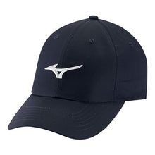 Load image into Gallery viewer, Mizuno Tour Adjustable Lightweight Golf Hat - Navy/White/One Size
 - 6