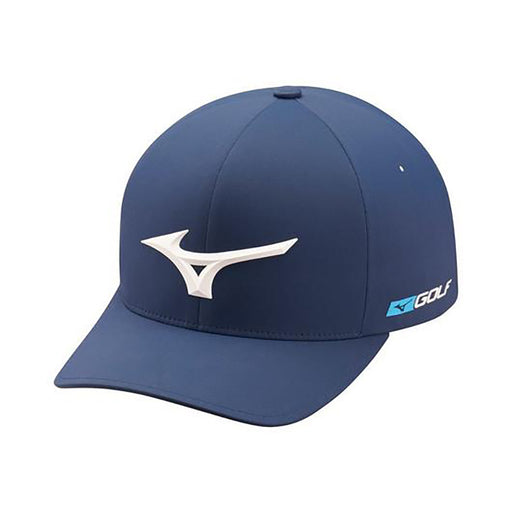 Mizuno Tour Delta Fitted Golf Hat - Navy/L/XL