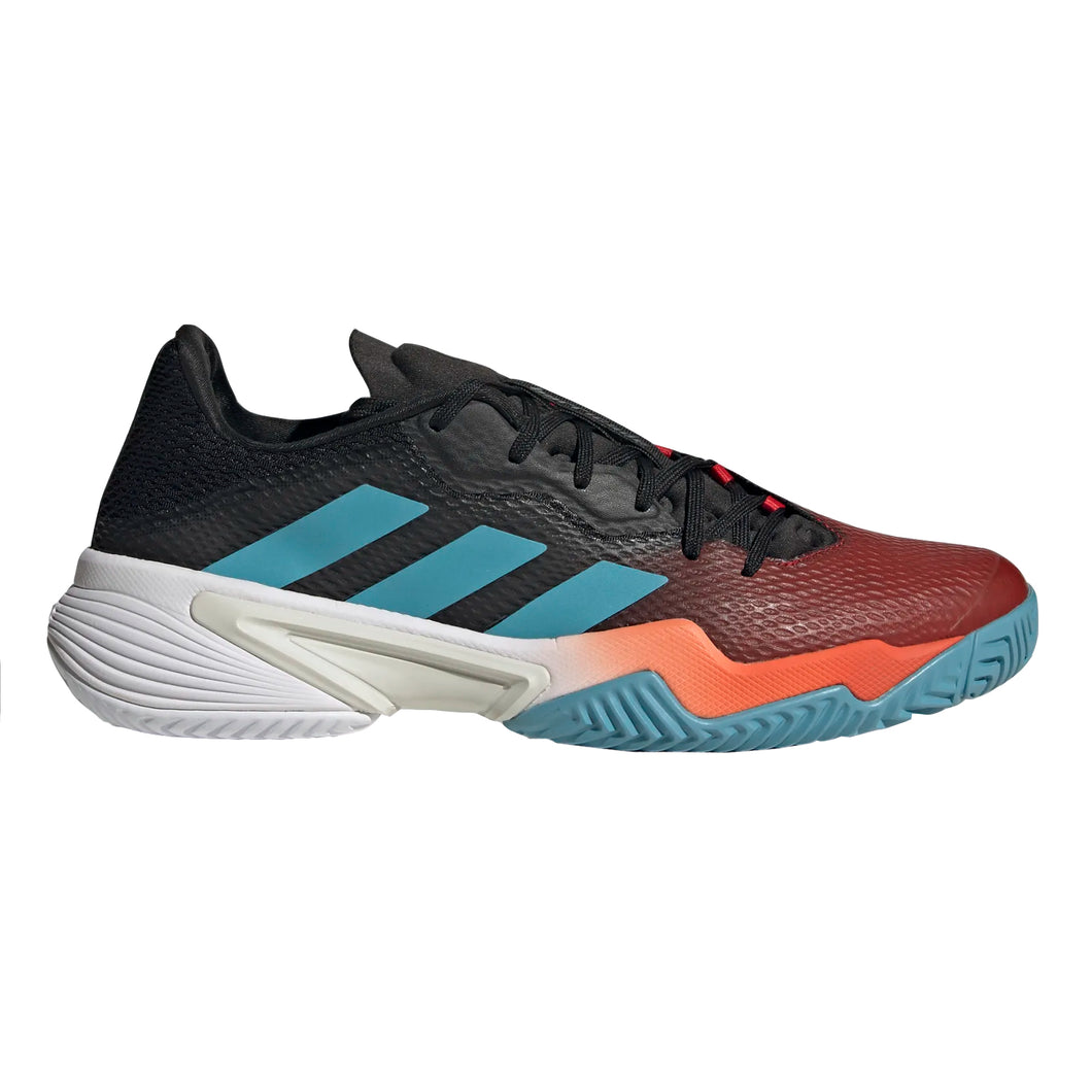 Adidas Barricade Mens Tennis Shoes - Pre Red/Blk/Blu/D Medium/15.0
