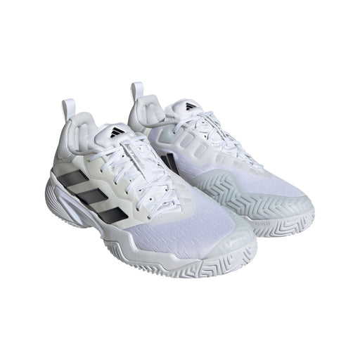 Adidas Barricade Mens Tennis Shoes - White/Black/D Medium/14.5