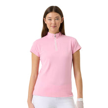 Load image into Gallery viewer, Daily Sports Kim Womens Cap Sleeve Polo - Prism Pink/XL
 - 9
