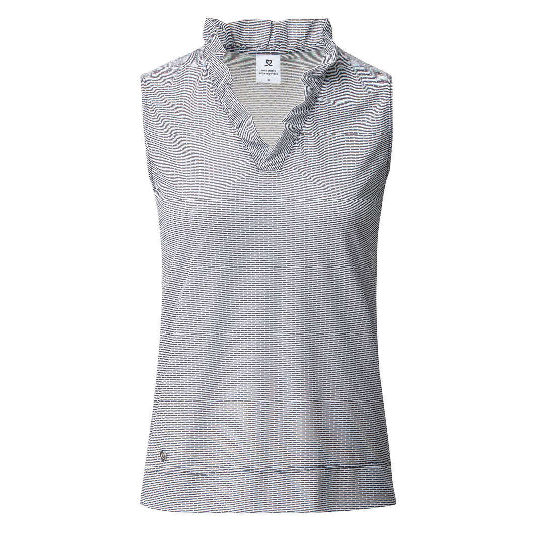 Daily Sports Terni Womens Sleeveless Golf Polo - NAVY 590/L