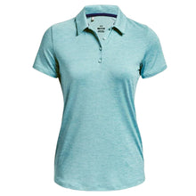 Load image into Gallery viewer, Under Armour Playoff Womens SS Golf Polo - BLUE FOAM 421/XL
 - 3
