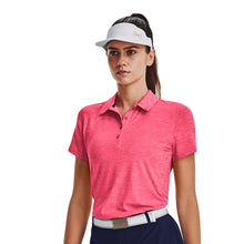 Load image into Gallery viewer, Under Armour Playoff Womens SS Golf Polo - PINK SHOCK 853/XL
 - 7