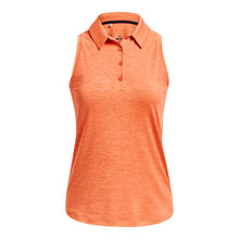 Load image into Gallery viewer, Under Armour Playoff Womens SL Golf Polo - ORANG BLAST 866/L
 - 5