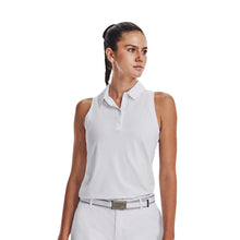 Load image into Gallery viewer, Under Armour Playoff Womens SL Golf Polo - WHITE 100/L
 - 7
