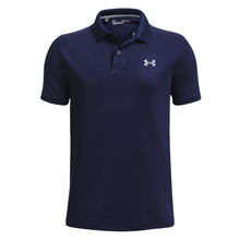 Load image into Gallery viewer, Under Armour Performance Boys Golf Polo - MID NAVY 410/XL
 - 6