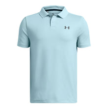 Load image into Gallery viewer, Under Armour Performance Boys Golf Polo - Stream/Black/XL
 - 13