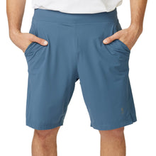 Load image into Gallery viewer, Sofibella SB Sport 9 in Mens Athletic Tennis Short - Steel Blue/1X
 - 3