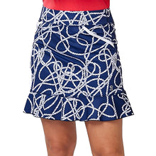 Load image into Gallery viewer, Sofibella Golf Colors 18in Womens Golf Skort 1 - Nautical/2X
 - 28