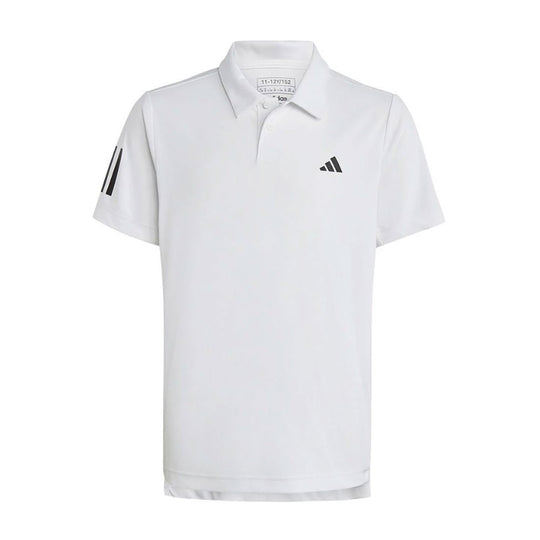 Adidas Club Tennis 3-Stripes Boys Tennis Polo