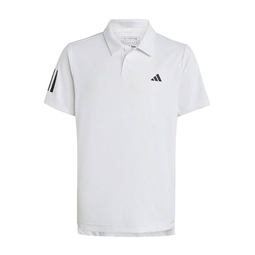 Adidas Club Tennis 3-Stripes Boys Tennis Polo