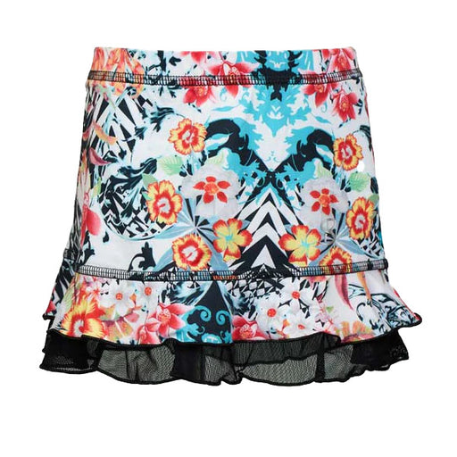 Sofibella UV Ruffle 11in Girls Tennis Skirt - Victoria/L