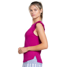 Load image into Gallery viewer, Lucky in Love Bring It On Wmns Ribbed Tennis Tank
 - 2