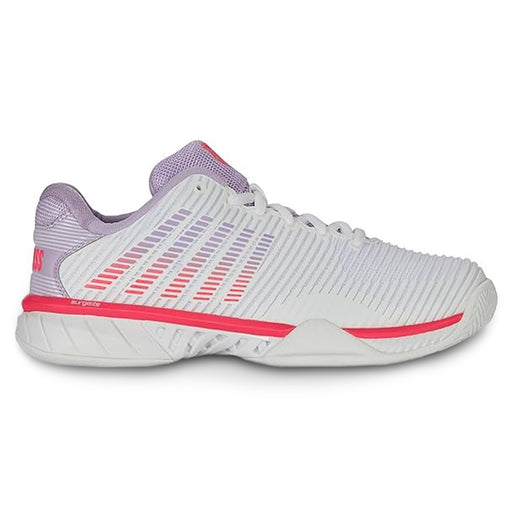 K-Swiss Hypercourt Express 2 Womens Tennis Shoes - Wht/Orchid/Blz/B Medium/10.0