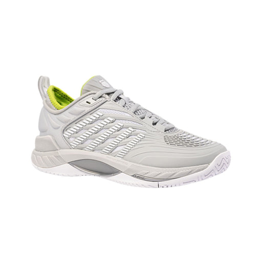 K-Swiss Hypercourt Supreme 2 Womens Tennis Shoes - Grey/White/Lime/B Medium/10.0