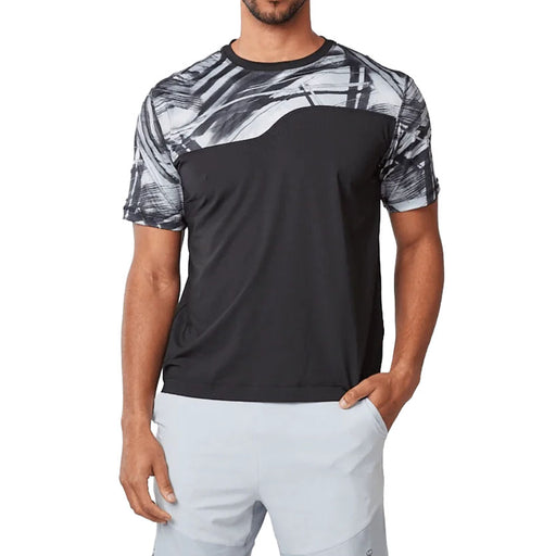 SB Sport Mens Short Sleeve Tennis Shirt - Camouflage/XL