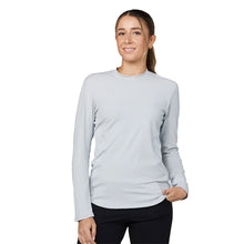 Load image into Gallery viewer, Sofibella UV Colors Staples WMNS LS Tennis Shirt - Stone/2X
 - 3