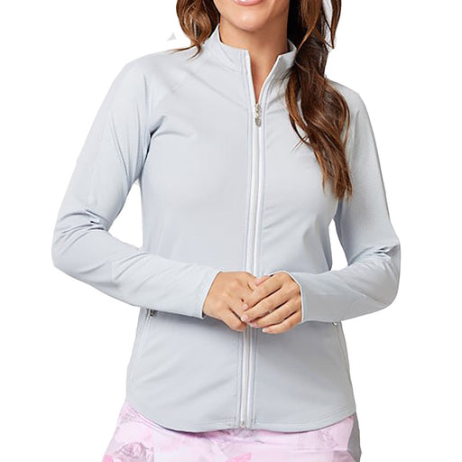 Sofibella Staples Womens Tennis Jacket - Stone/2X