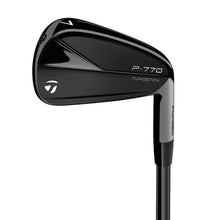 Load image into Gallery viewer, TaylorMade LE P770 Blk Right Hand Mens Steel Irons - 4-PW/Kbs Tour Steel/Stiff
 - 1