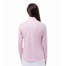 Load image into Gallery viewer, SanSoleil Solshine Foil Prnt Mock Wmn LS Sun Shirt
 - 18