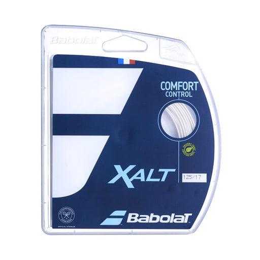 Babolat XALT 17g Tennis String - White Spiral