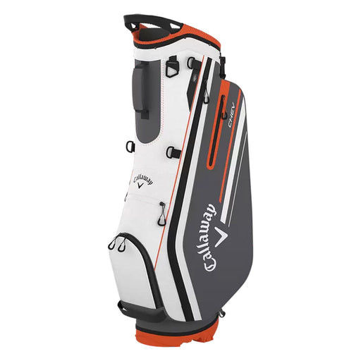 Callaway Chev Golf Stand Bag - Wht/Charcl/Org