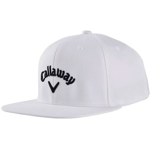 Callaway Flatbill Mens Golf Hat - White/One Size