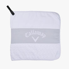 Load image into Gallery viewer, Callaway Tour Fold Golf Towel - White
 - 1