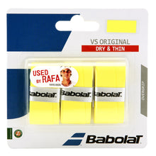 Load image into Gallery viewer, Babolat VS Original Overgrip 3-pack - YELLOW 113
 - 5