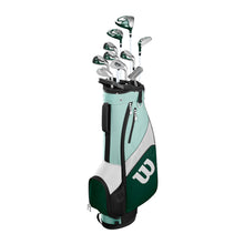 Load image into Gallery viewer, Wilson Profile SGI Womens LH Complete Golf Set - Standard/Ladies/Dk Grn/Wht/Mint
 - 1