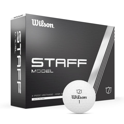 Wilson Staff Model Golf Balls - Dozen - White