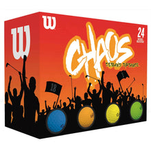 Load image into Gallery viewer, Wilson Chaos Golf Balls - 24 Pack - Color
 - 1
