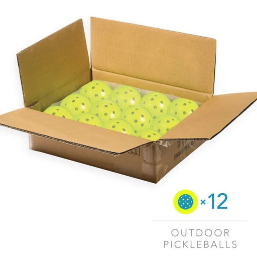 Franklin X-40 Optic Outdoor Pickleballs - 12 Pack