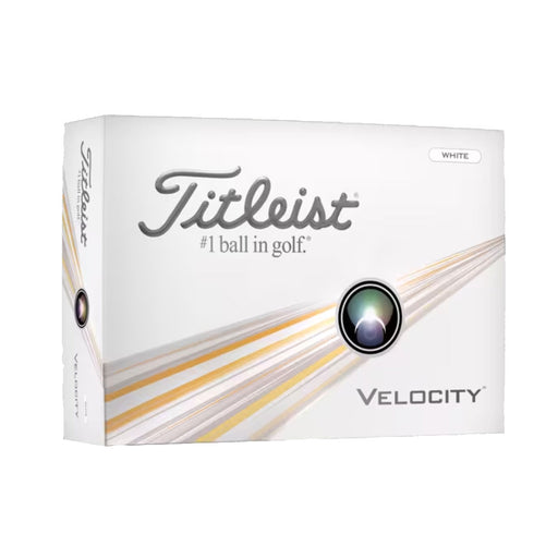 Titleist Velocity Golf Balls - Dozen - White