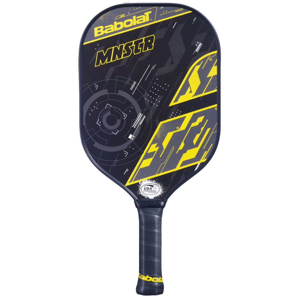 Babolat MNSTR + Pickleball Paddle - Black/Yellow/4/8.1 OZ