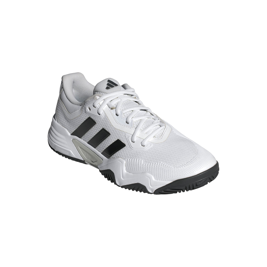 Adidas SoleMatch Control 2 Mens Tennis Shoes - Wht/Blk Bl/Slvr/D Medium/13.0