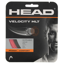 Load image into Gallery viewer, Head Velocity MLT 16G Tennis String - Pink
 - 7