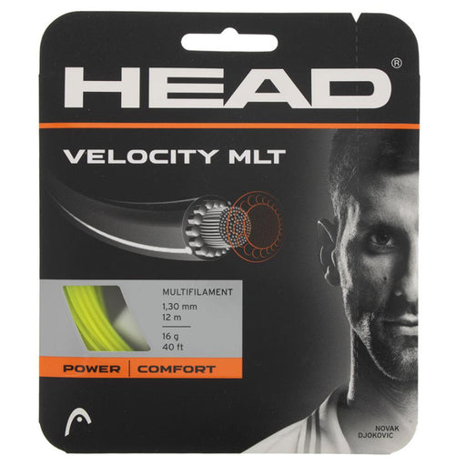 Head Velocity MLT 16G Tennis String - Yellow
